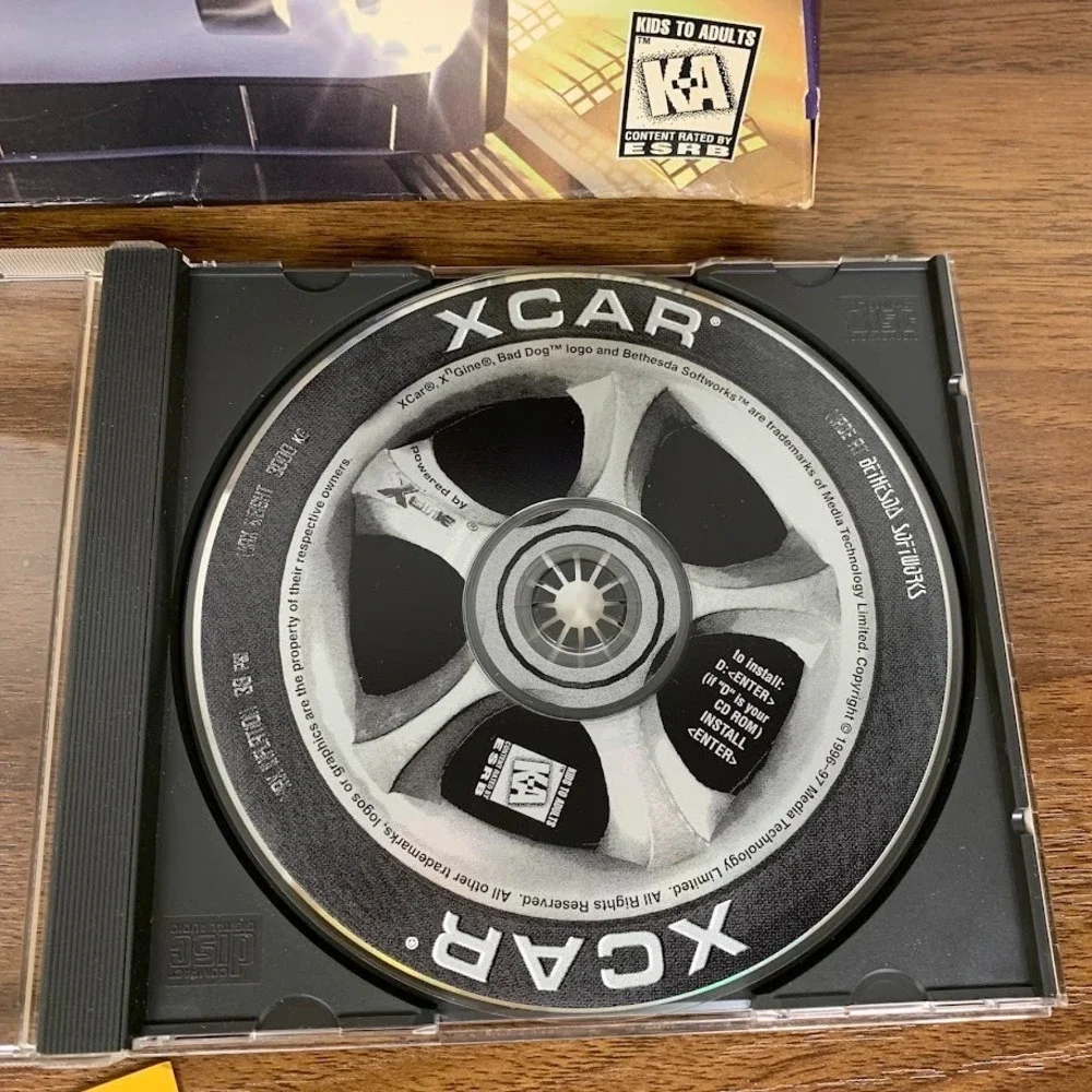 X-Car Experimental Racing (1997) PC Big Box Racing